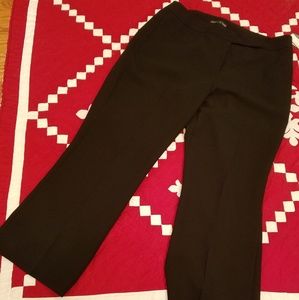Preston & York Black Slacks SZ 16 S NWT